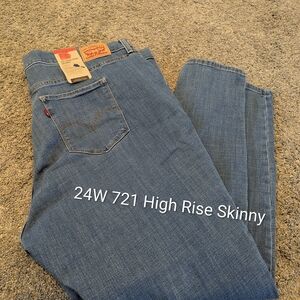 Levi's Classic Blue Denim Jeans